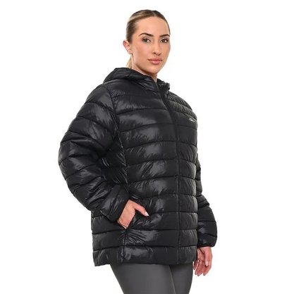 Jaqueta Olympikus Feminina Puffer Preta