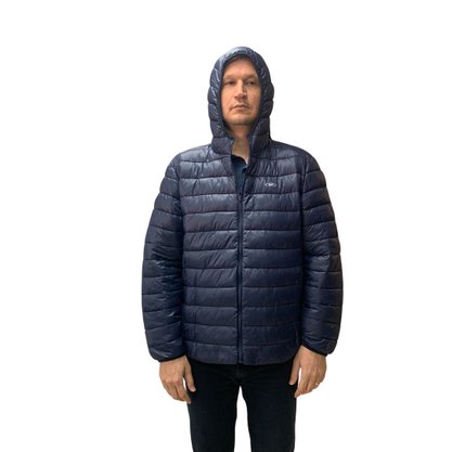 Jaqueta Olympikus Masculina Puffer Azul