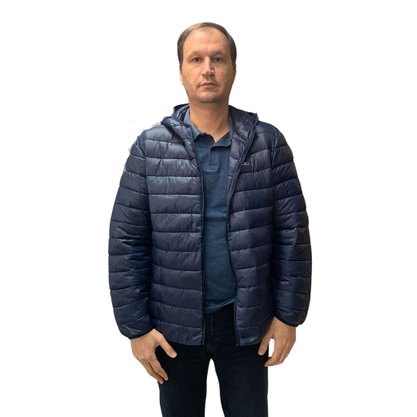 Jaqueta Olympikus Masculina Puffer Azul