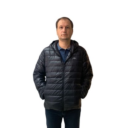 Jaqueta Olympikus Masculina Puffer Preta