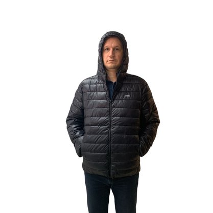 Jaqueta Olympikus Masculina Puffer Preta