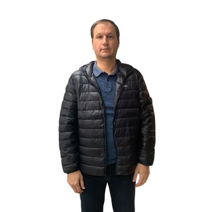 Jaqueta Olympikus Masculina Puffer Preta