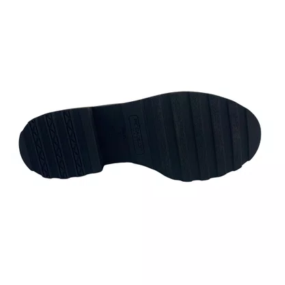 Loafer Piccadilly Maxi Preto 735042 Sola Tratorada