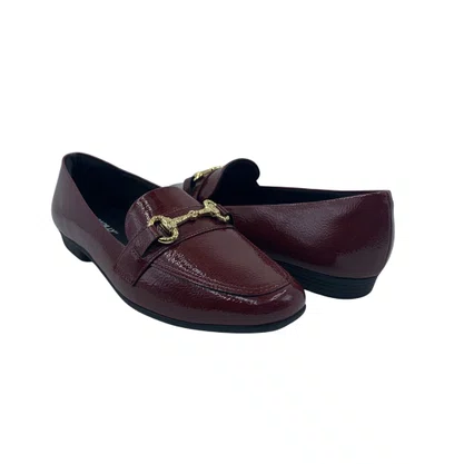 Loafer Piccadilly Verniz Vinho 250275 Conforto