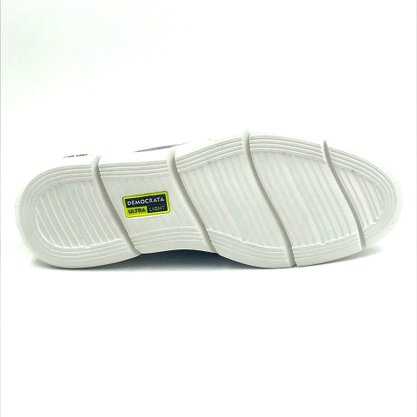 Mocassim Democrata Masculino Couro Cinza 252202