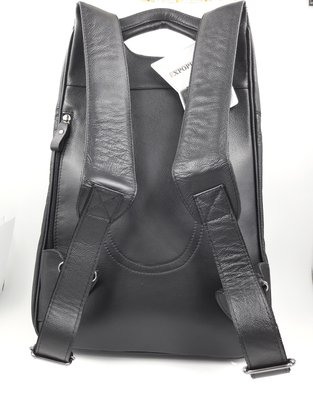 Mochila Couro Natural Expopelly Preta 054