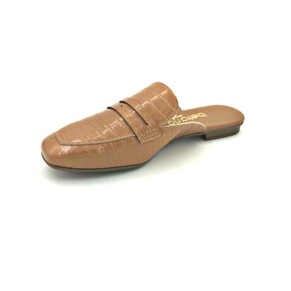 Mule Beira Rio Croco Camel 4266101