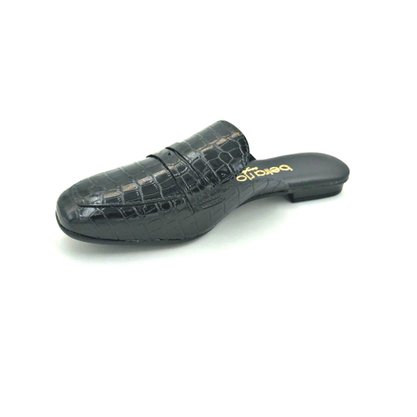 Mule Beira Rio Croco Preto 4266101