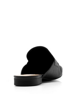Mule Bottero Couro Natural Preto 300004