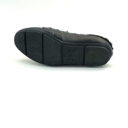 Mule Comfortflex Preto Forro de Lã Ultrasoft 2263301