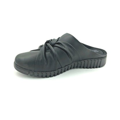 Mule Comfortflex Preto Ultrasoft Com Nó 2174302