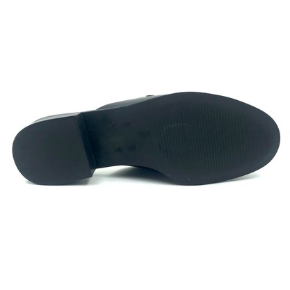Mule Comfortflex Salto Baixo Preto 2472331