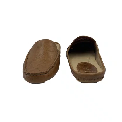 Mule Feminino Couro Andacco Conforto Marrom 3668