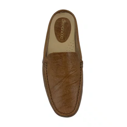 Mule Feminino Couro Andacco Conforto Marrom 3668