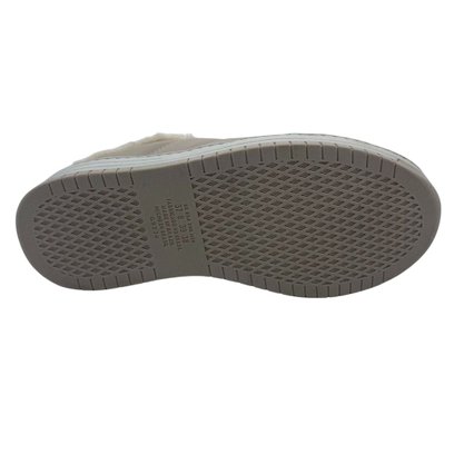 Mule Kolosh com Pelo Flatform Bege 4163