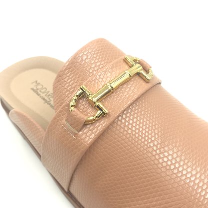 Mule Modare com Enfeite Dourado Nude 7398102