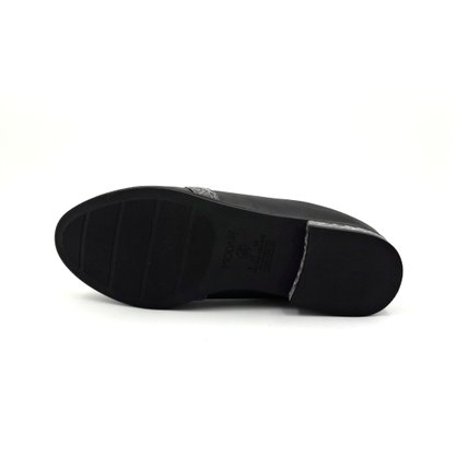 Mule Modare Preto Ultra Comforto com Fivela 7338.103