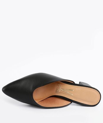 Mule Vizzano Preto Salto Grosso Bico Fino 1290.408