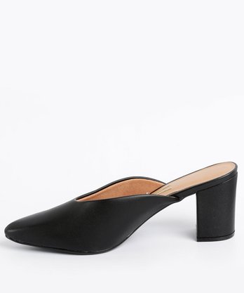 Mule Vizzano Preto Salto Grosso Bico Fino 1290.408