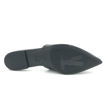 Mule Vizzano Preto Bico Fino 1269.131