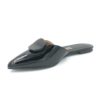 Mule Vizzano Preto Bico Fino 1269.131