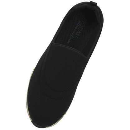 Tênis Casual Preto Modare Elastano Ultra Comforto