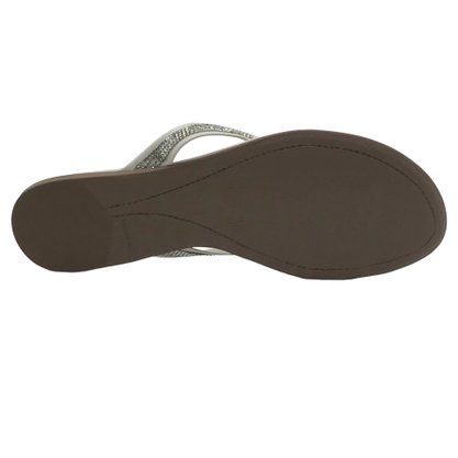 Rasteira Dalla Vecchia Tamanho Especial Off White 20500457