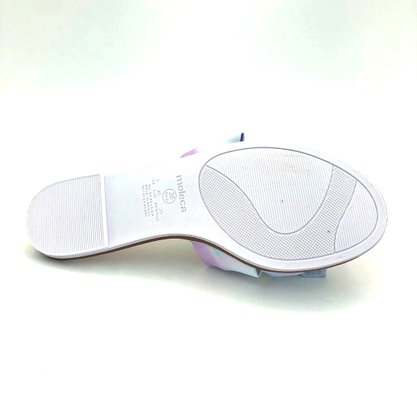 Rasteira Moleca Multicolor Tiras com Nó 5297424