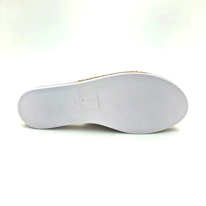Rasteira Moleca Slide Creme 5443102