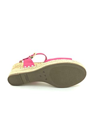 Sandália Bebecê Pink Anabela Corda 4831-244