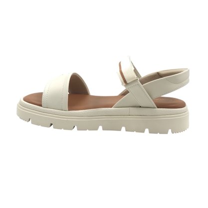 Sandália Comfortflex Flatform Bege Claro 2446403
