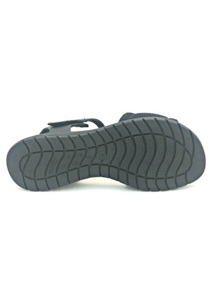Sandália Comfortflex Papete Preta 2051403