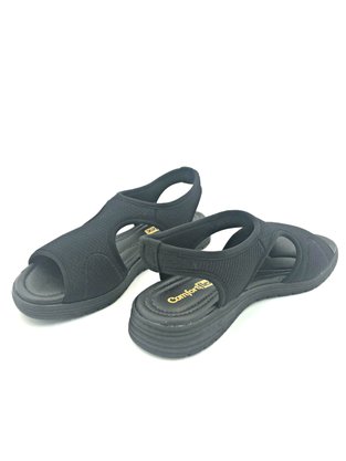 Sandália Comfortflex Papete Preta Joanete 2051404