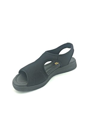 Sandália Comfortflex Papete Preta Joanete 2051404