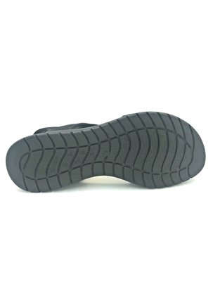 Sandália Comfortflex Papete Preta Joanete 2051404