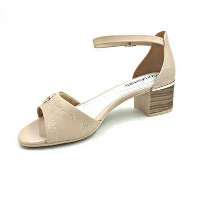 Sandália Comfortflex Pele Salto Grosso 2152404