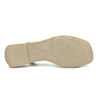 Sandália Comfortflex Rasteira Calce Fácil Pele 2141404