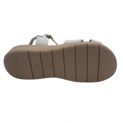 Sandália Conforto Arco Soft Softli Off White 10265