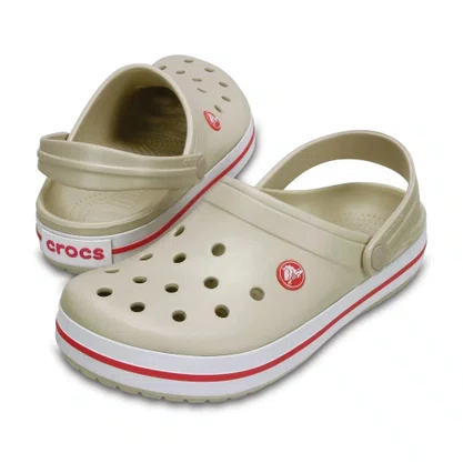 Sandália Crocs Original Crocband Adulto Bege 11016