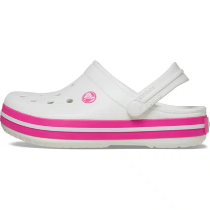 Sandália Crocs Original Crocband Infantil Branca 20700