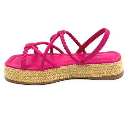 Sandália Dakota Flatform Multi Tiras Pink 6581