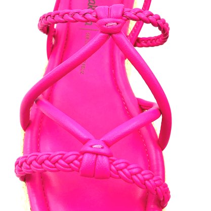 Sandália Dakota Flatform Multi Tiras Pink 6581