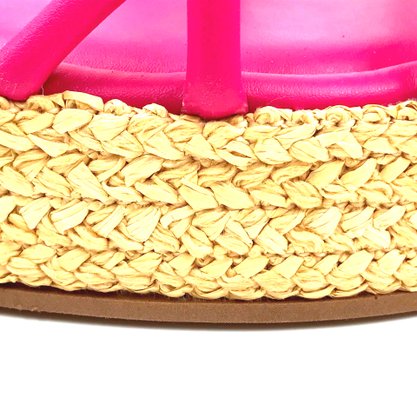 Sandália Dakota Flatform Multi Tiras Pink 6581