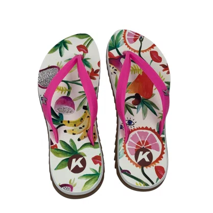 Sandália Feminina Kenner Ibiza Pro Frutas Rosa
