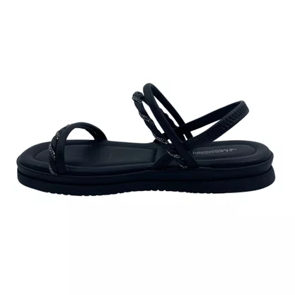 Sandália Flatform Mississipi Calce Fácil Preta 171