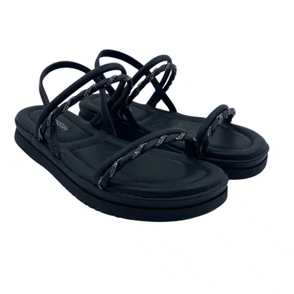 Sandália Flatform Mississipi Calce Fácil Preta 171