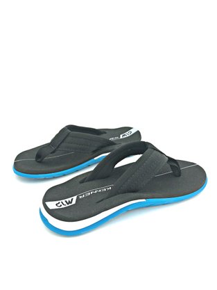 Sandália Kenner M12 Gel Preto/Azul