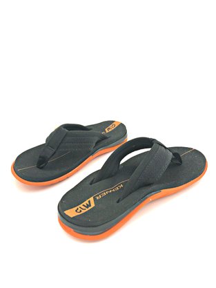 Sandália Kenner M12 Gel Preto/Laranja