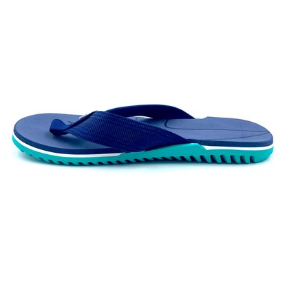 Sandália Kenner Masculina NK6 Azul Marinho com Verde