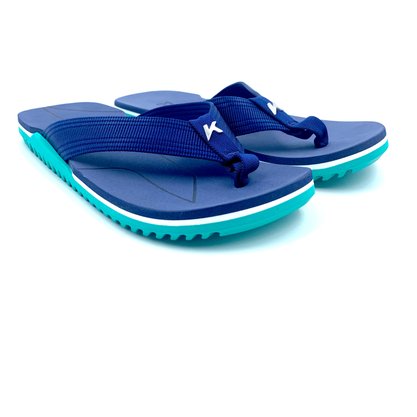 Sandália Kenner Masculina NK6 Azul Marinho com Verde
